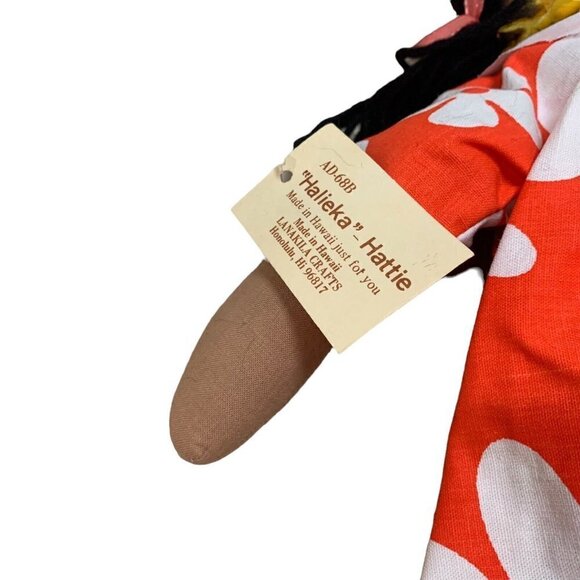 Lanakila Crafts Vintage "Halieka"  Hattie Doll Made in Hawaii New w. Tag 20 inch - Picture 3 of 6